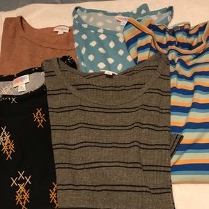 Lot of 5 Gigi Tops XL